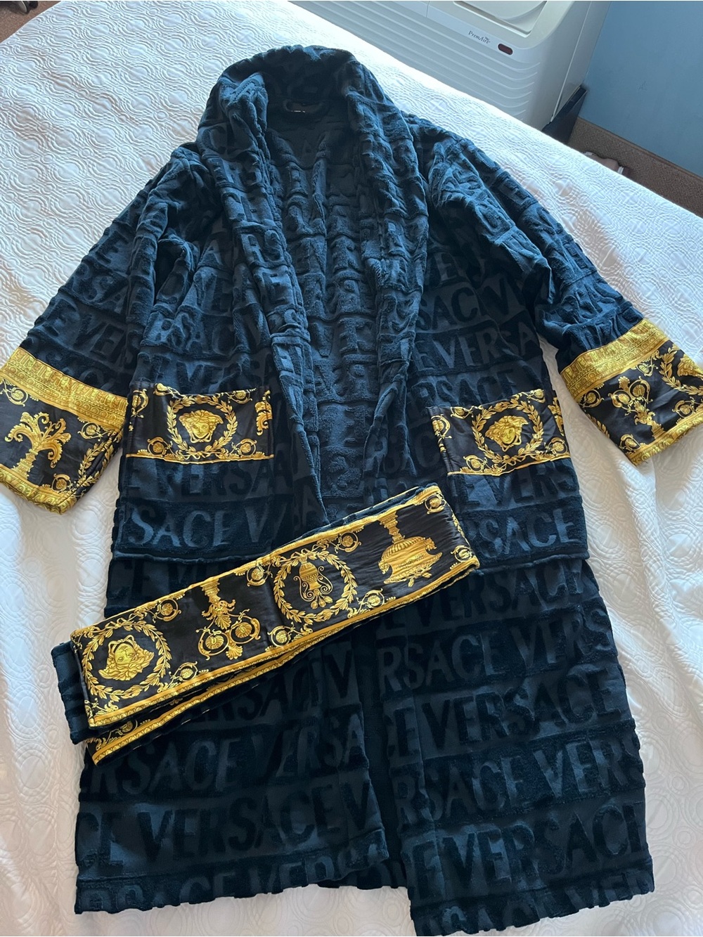 Versace Boroque Bathrobe Size Medium
